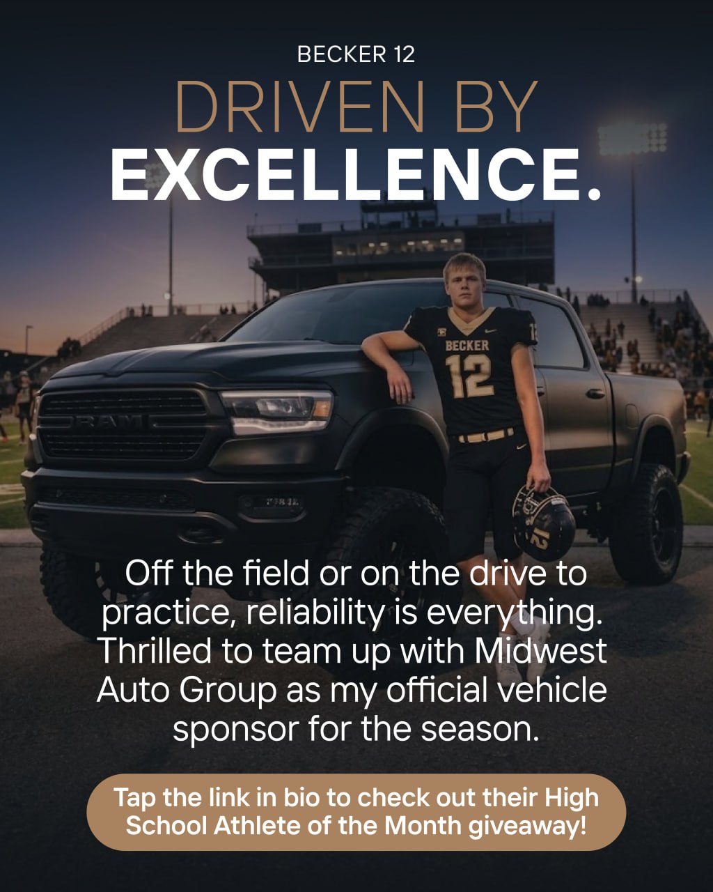 Becker 12 x Midwest Auto Group — Driven by excellence