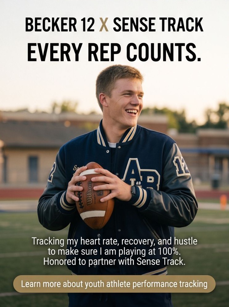 Becker 12 x Sense Track — Every rep counts